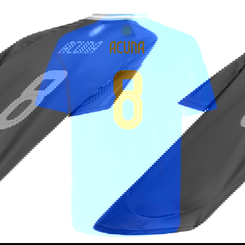 2024-2025 Argentina Away Shirt (Kids) (ACUNA 8)