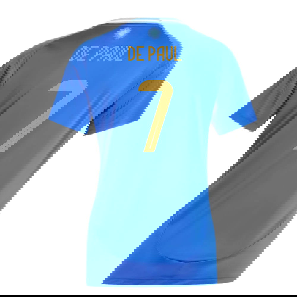 2024-2025 Argentina Away Shirt (Ladies) (DE PAUL 7)