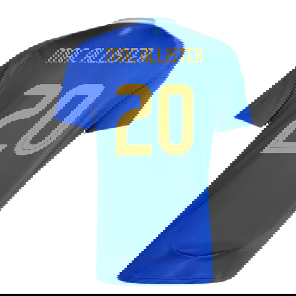 2024-2025 Argentina Away Shirt (MAC ALLISTER 20)