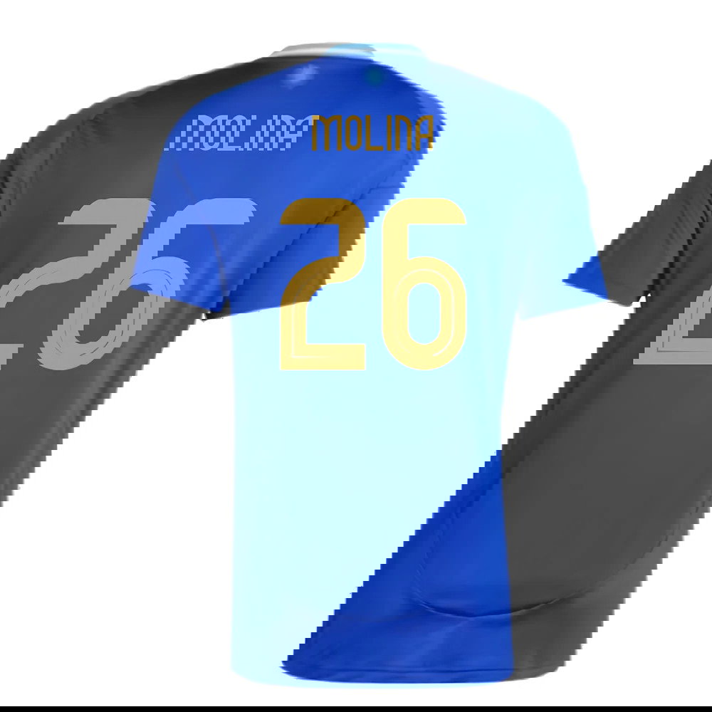 2024-2025 Argentina Away Shirt (MOLINA 26)
