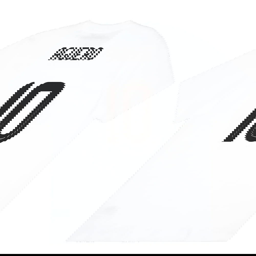 2024-2025 Argentina DNA Graphic Tee (White) (AGUERO 10)