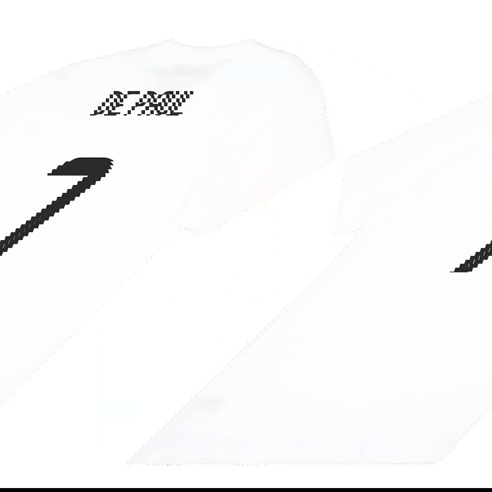 2024-2025 Argentina DNA Graphic Tee (White) (DE PAUL 7)