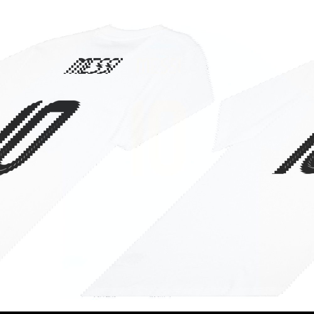2024-2025 Argentina DNA Graphic Tee (White) (MESSI 10)