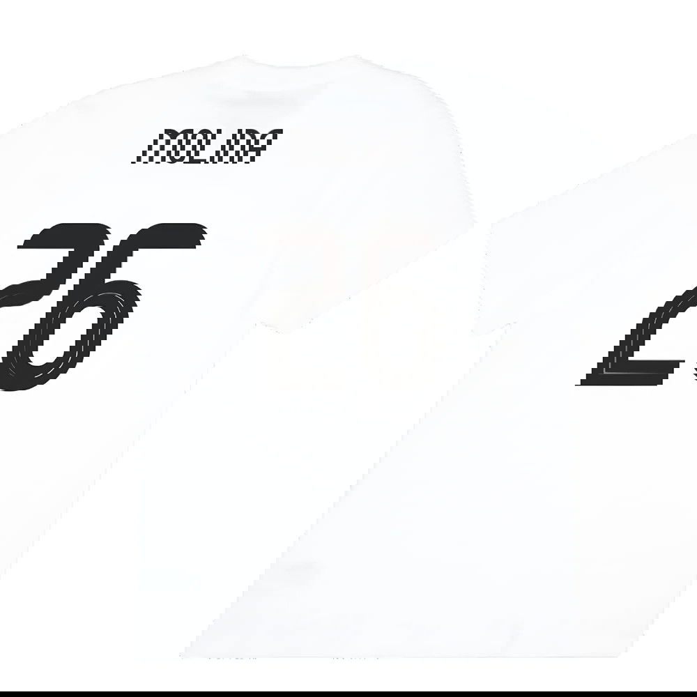 2024-2025 Argentina DNA Graphic Tee (White) (MOLINA 26)