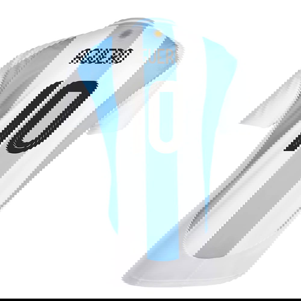 2024-2025 Argentina Home Shirt (AGUERO 10)