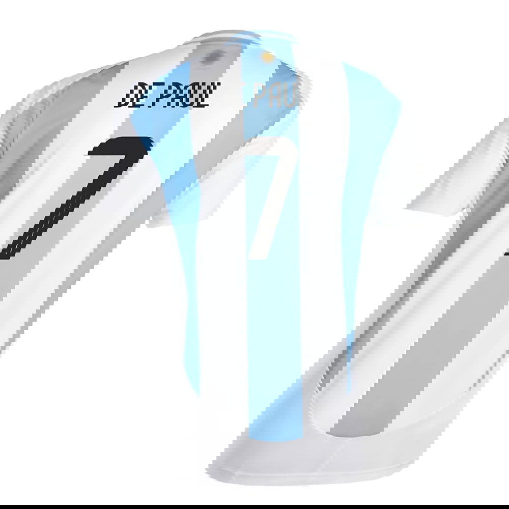 2024-2025 Argentina Home Shirt (DE PAUL 7)