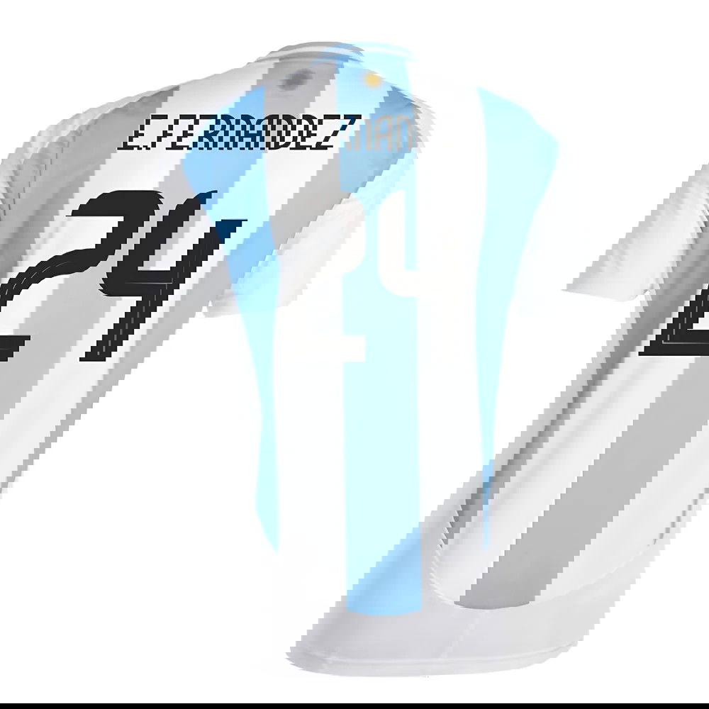 2024-2025 Argentina Home Shirt (E.FERNANDEZ 24)