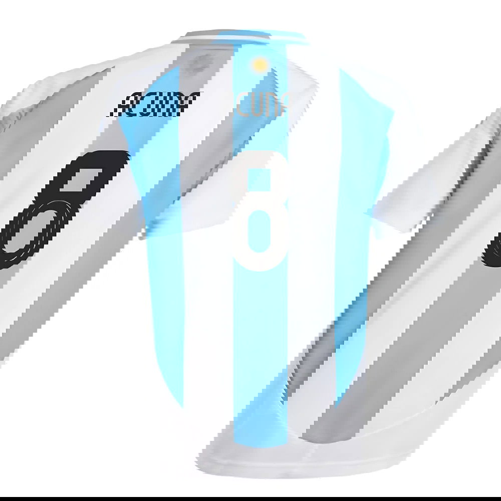 2024-2025 Argentina Home Shirt (Kids) (ACUNA 8)