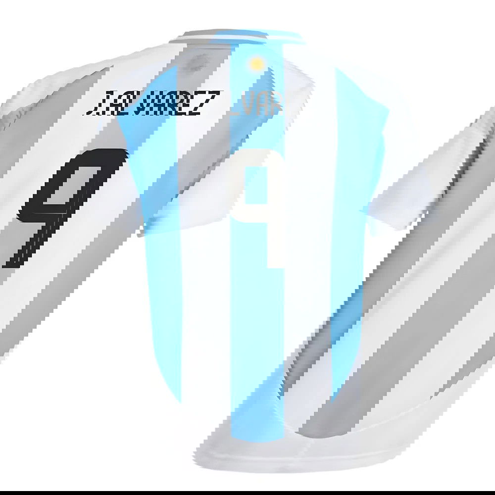 2024-2025 Argentina Home Shirt (Kids) (J.ALVAREZ 9)