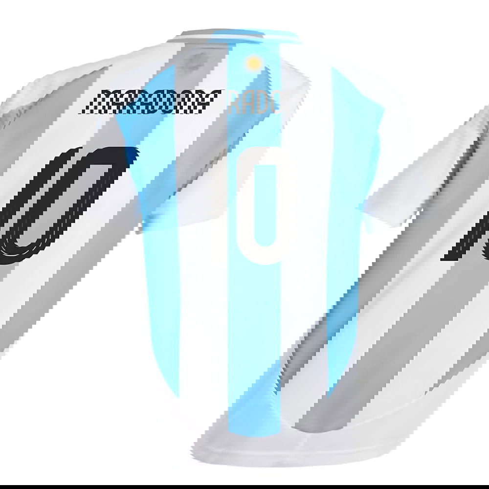 2024-2025 Argentina Home Shirt (Kids) (MARADONA 10)