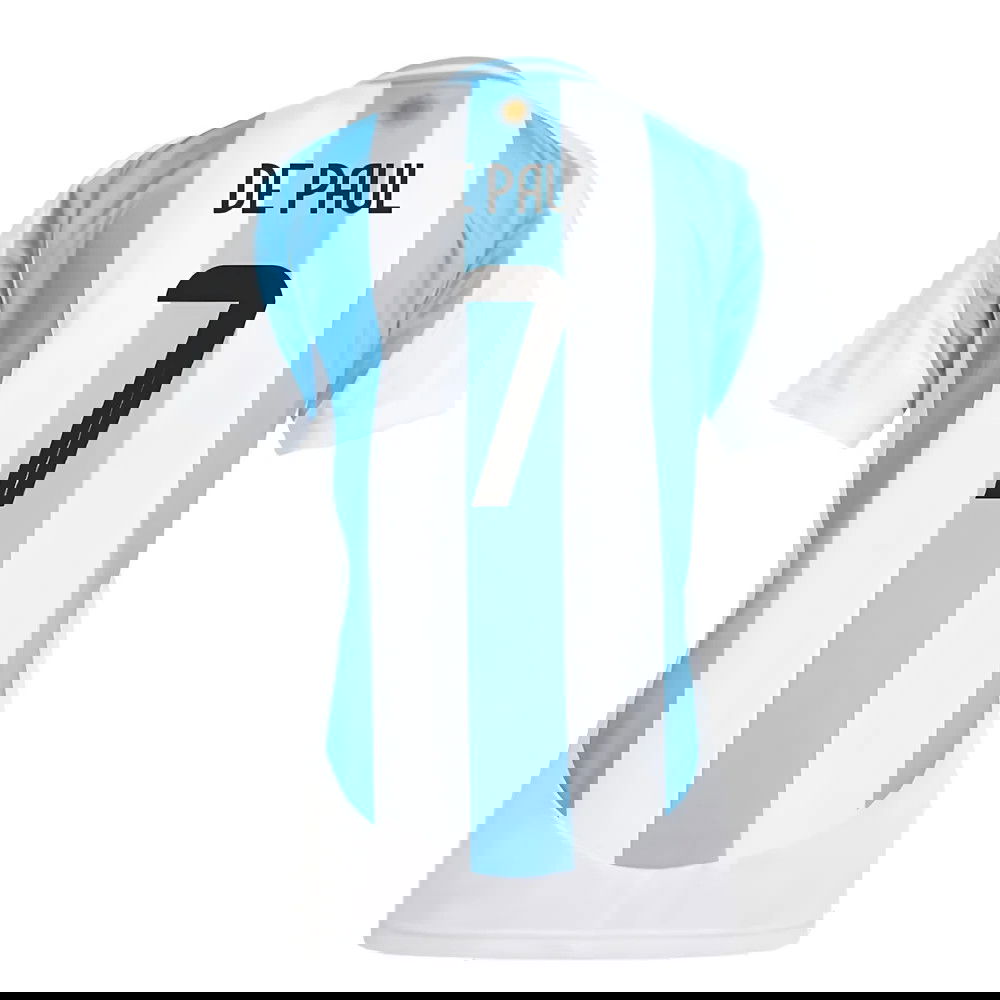 2024-2025 Argentina Home Shirt (Ladies) (DE PAUL 7)