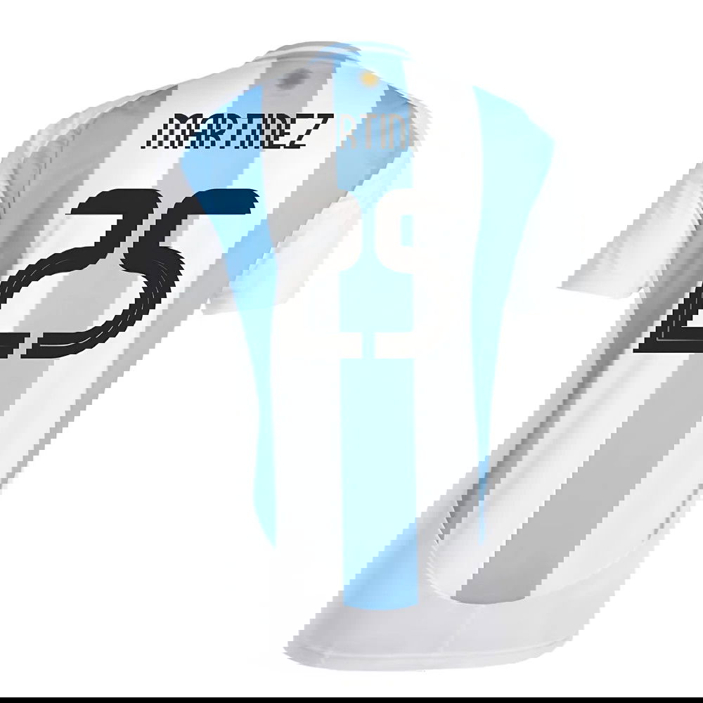 2024-2025 Argentina Home Shirt (MARTINEZ 25)