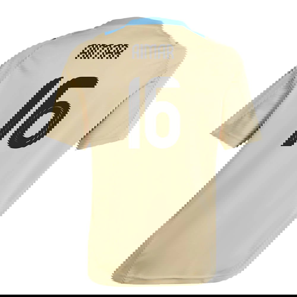 2024-2025 Argentina Training Jersey (Hazy Beige) - Kids (AIMAR 16)
