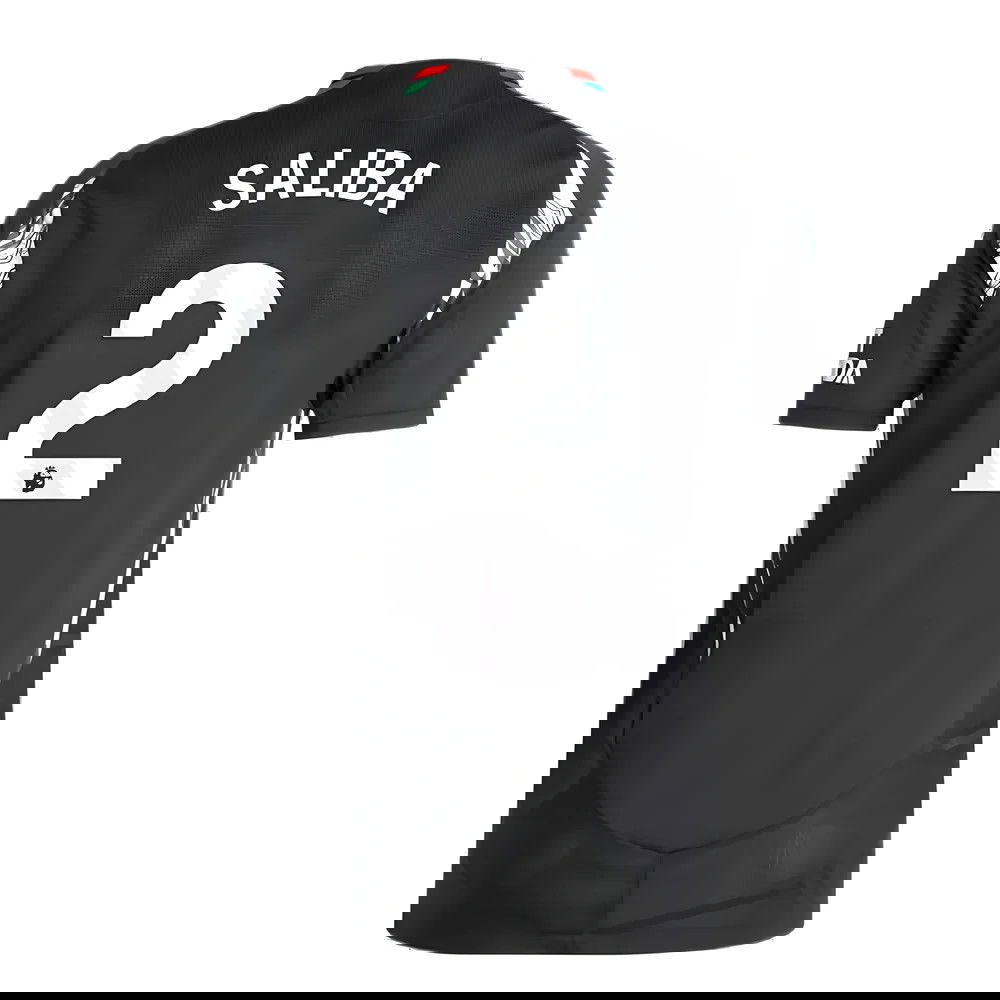 2024-2025 Arsenal Authentic Away Shirt (Saliba 2)