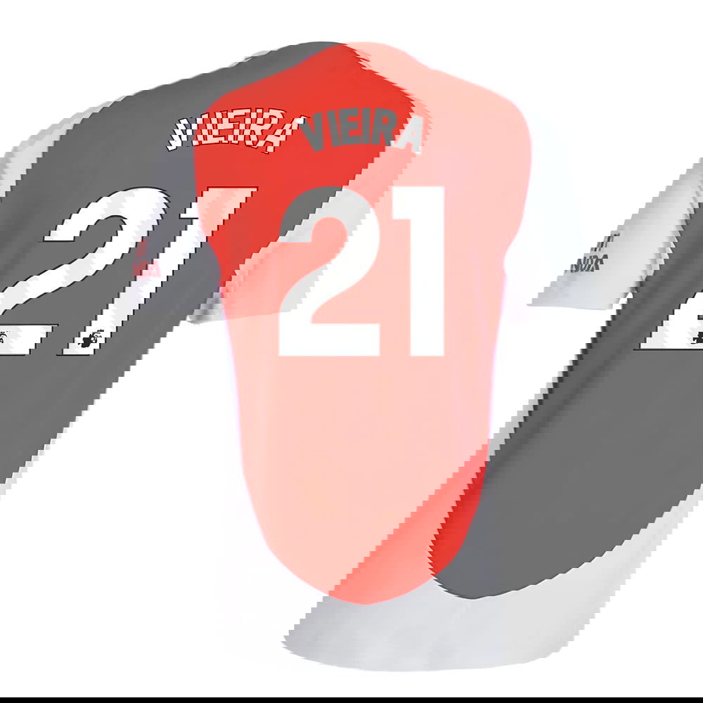 2024-2025 Arsenal Authentic Home Shirt (Vieira 21)