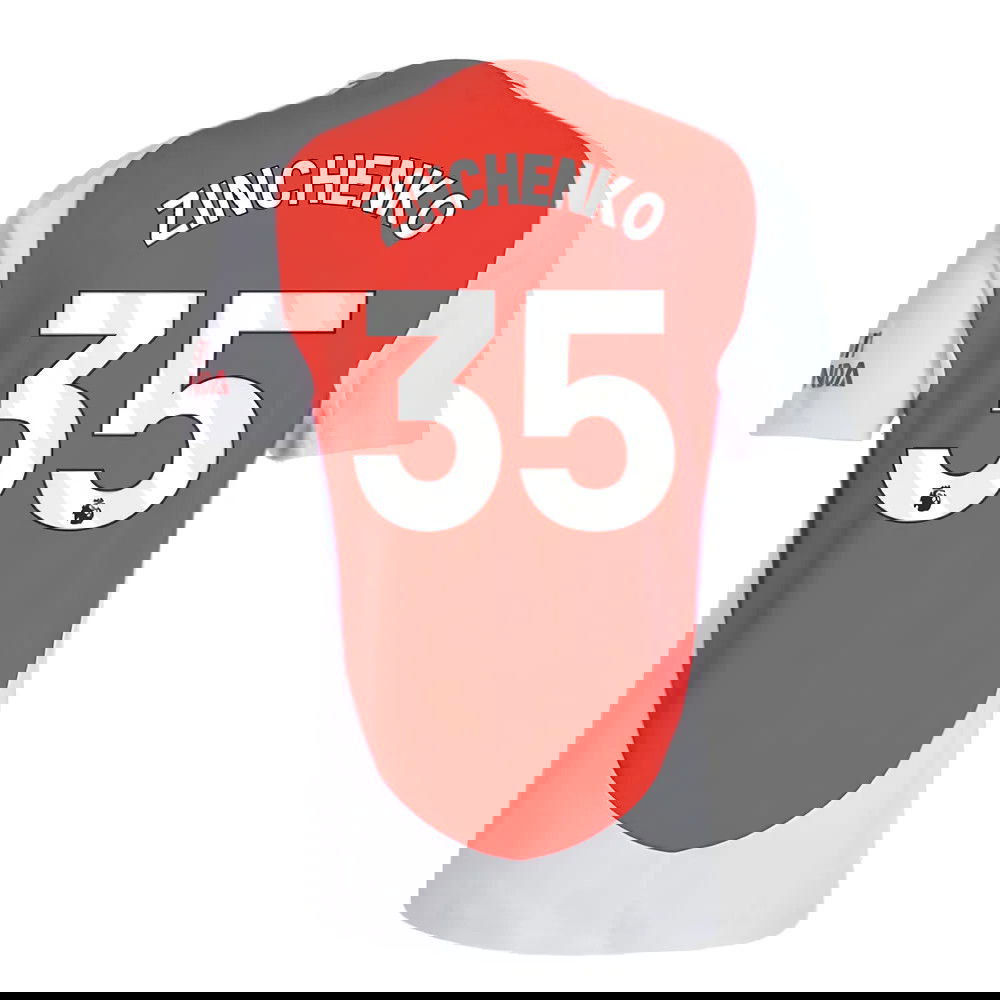 2024-2025 Arsenal Authentic Home Shirt (Zinchenko 35)