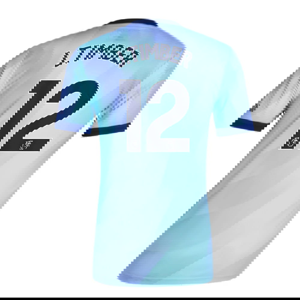 2024-2025 Arsenal Authentic Third Shirt (J.Timber 12)