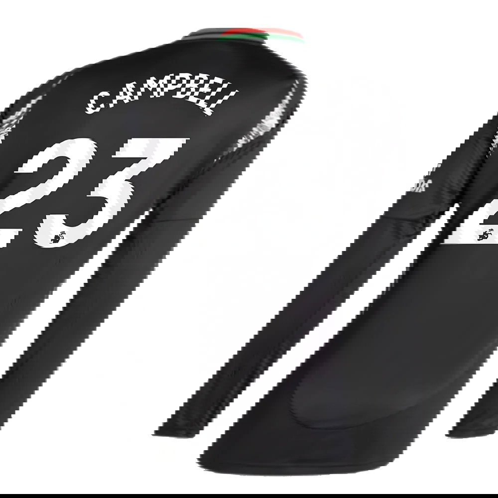 2024-2025 Arsenal Away Long Sleeve Shirt (Campbell 23)