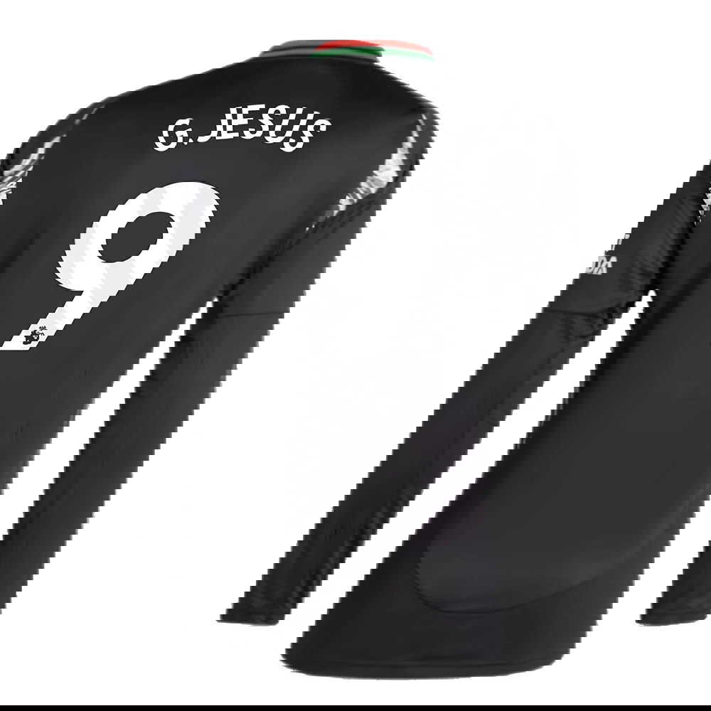 2024-2025 Arsenal Away Long Sleeve Shirt (G.Jesus 9)