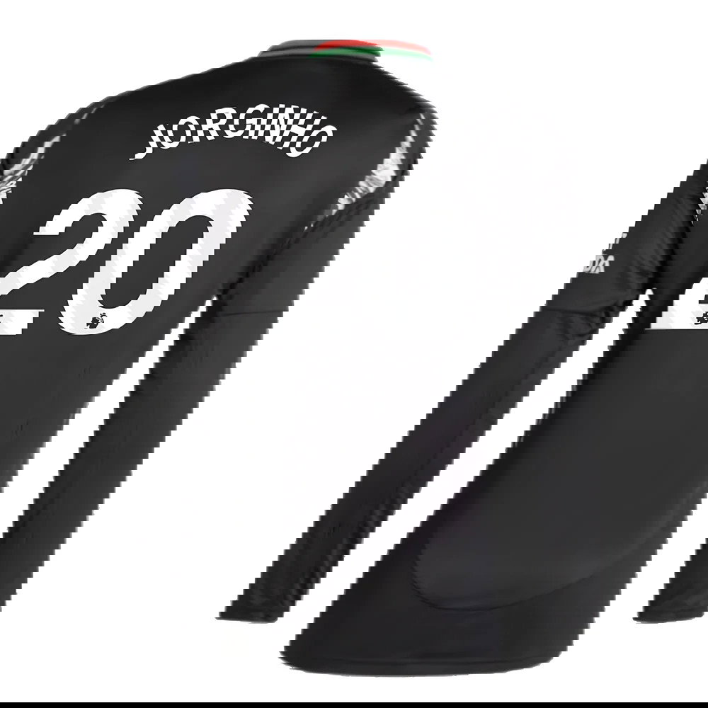 2024-2025 Arsenal Away Long Sleeve Shirt (Jorginho 20)