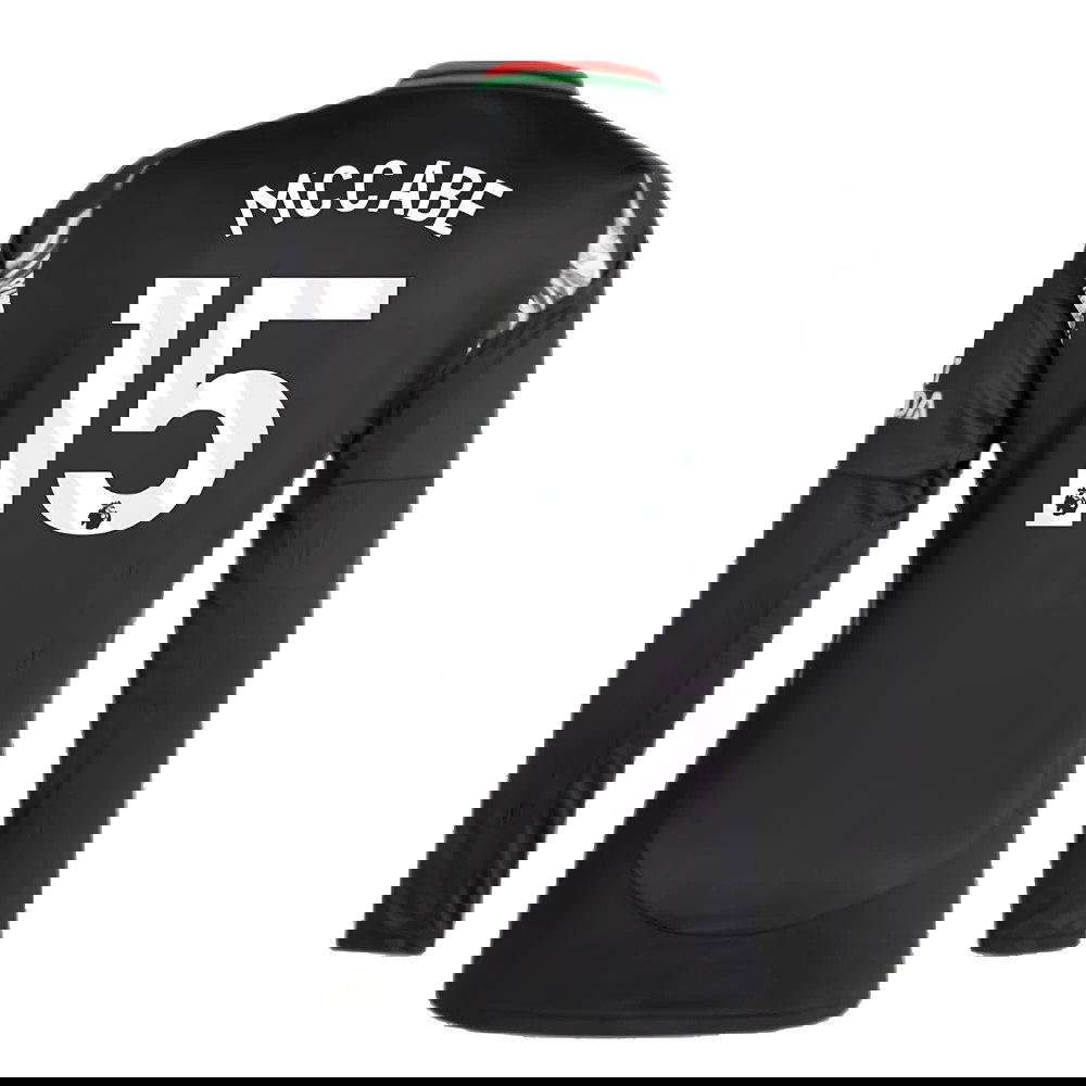 2024-2025 Arsenal Away Long Sleeve Shirt (McCabe 15)
