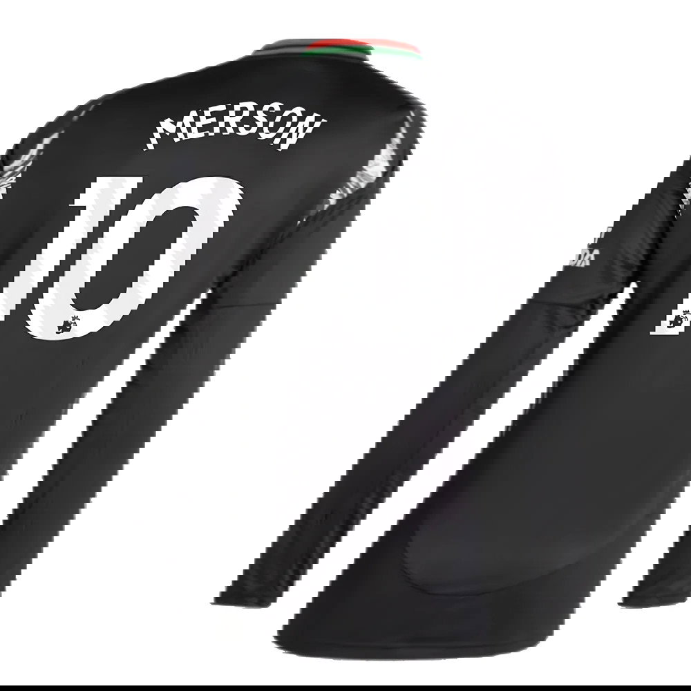 2024-2025 Arsenal Away Long Sleeve Shirt (Merson 10)