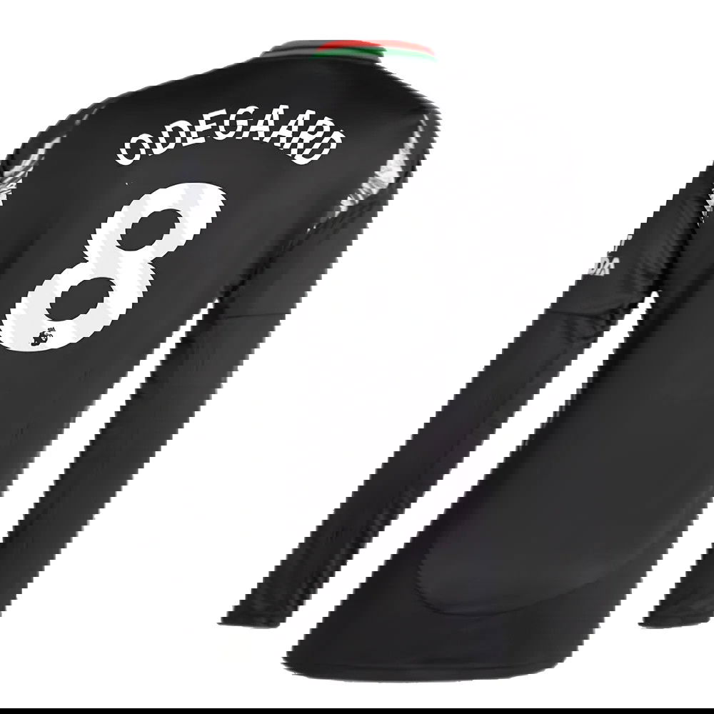 2024-2025 Arsenal Away Long Sleeve Shirt (Odegaard 8)