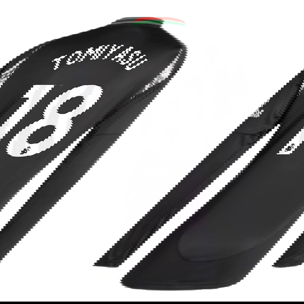 2024-2025 Arsenal Away Long Sleeve Shirt (Tomiyasu 18)