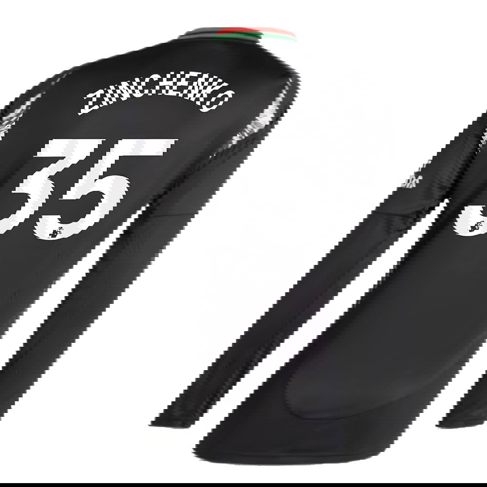 2024-2025 Arsenal Away Long Sleeve Shirt (Zinchenko 35)