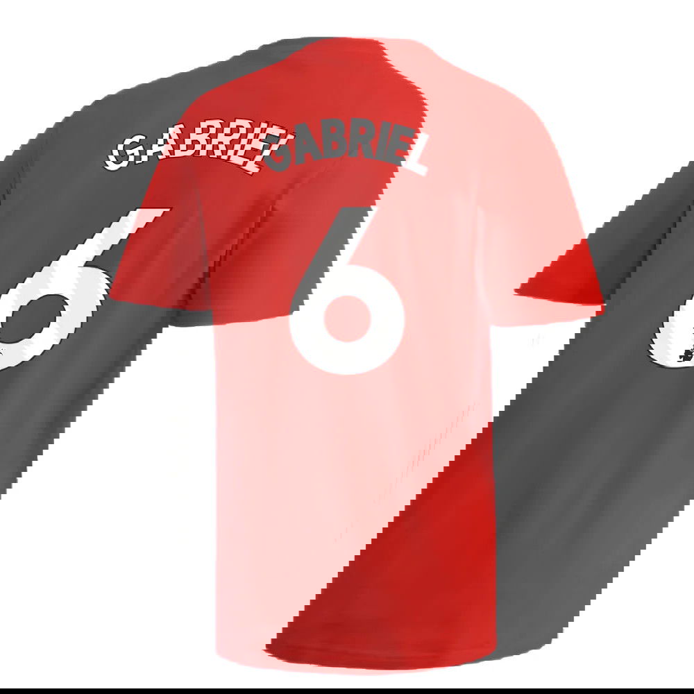 2024-2025 Arsenal DNA Graphic Tee (Red) (Gabriel 6)