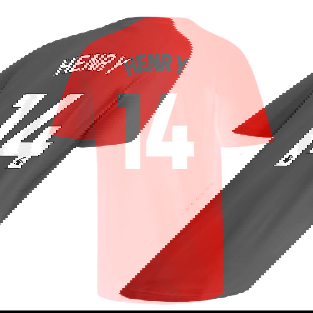 2024-2025 Arsenal DNA Graphic Tee (Red) (Henry 14)