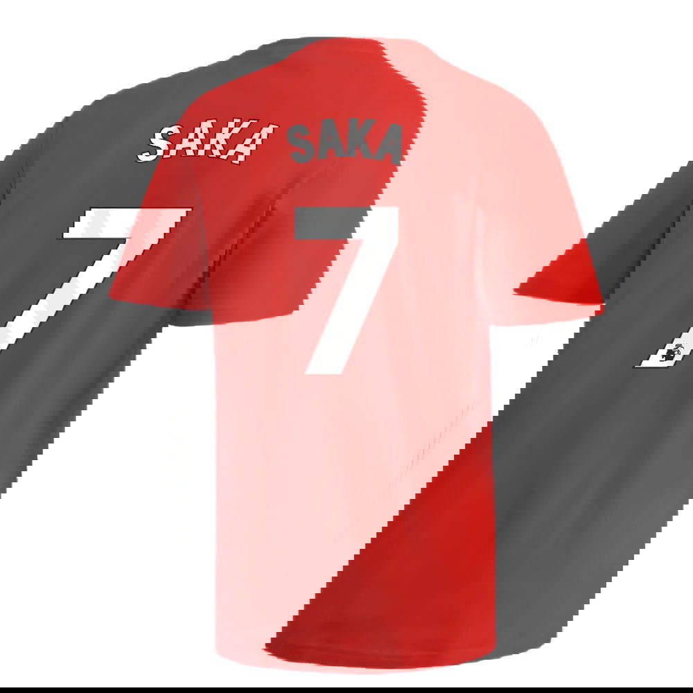 2024-2025 Arsenal DNA Graphic Tee (Red) (Saka 7)