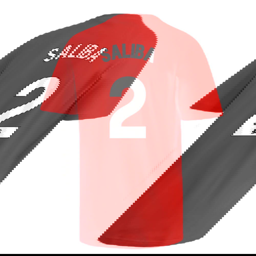 2024-2025 Arsenal DNA Graphic Tee (Red) (Saliba 2)