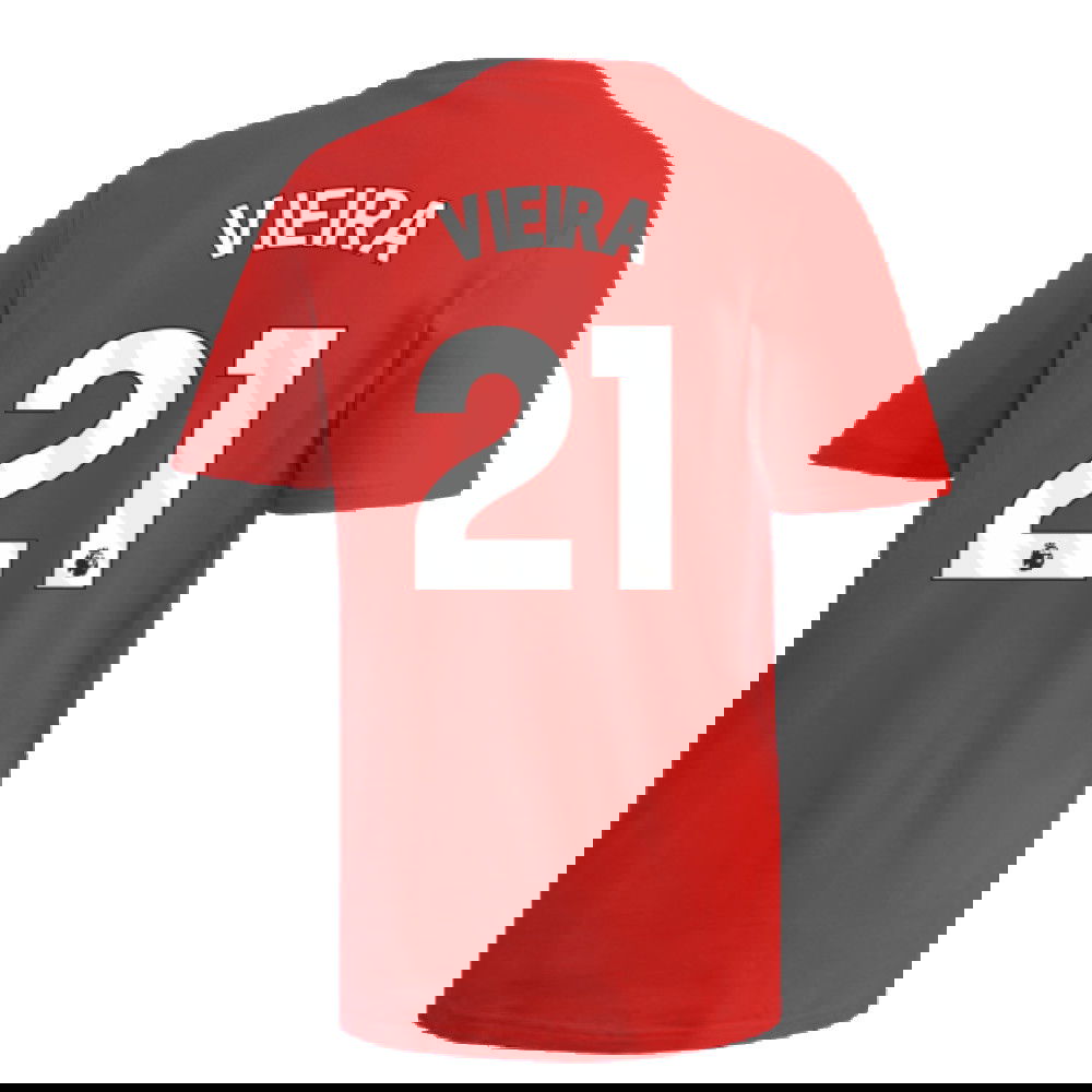 2024-2025 Arsenal DNA Graphic Tee (Red) (Vieira 21)