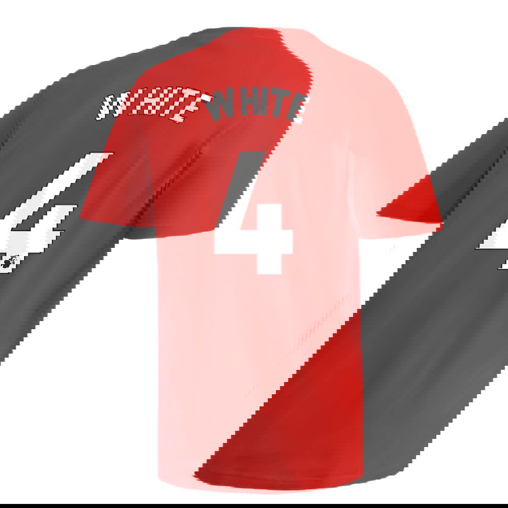 2024-2025 Arsenal DNA Graphic Tee (Red) (White 4)