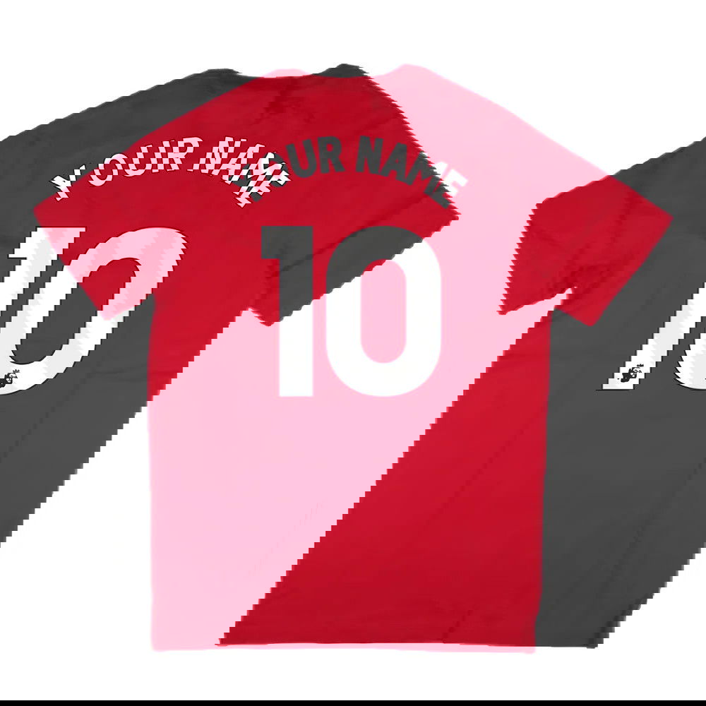 2024-2025 Arsenal DNA Tee (Red) (Your Name)