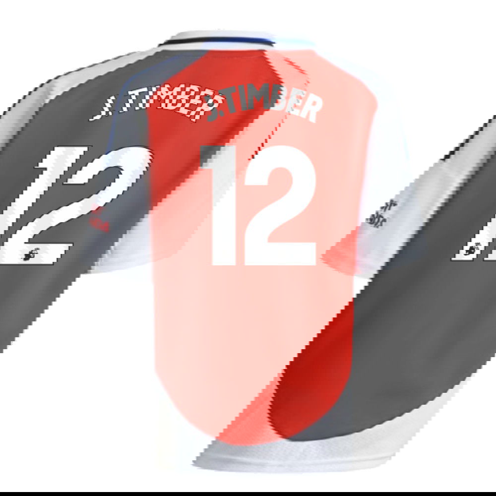 2024-2025 Arsenal Home Mini Kit (J.Timber 12)