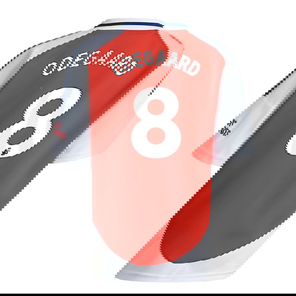 2024-2025 Arsenal Home Mini Kit (Odegaard 8)