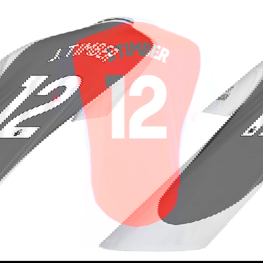 2024-2025 Arsenal Home Shirt (J.Timber 12)