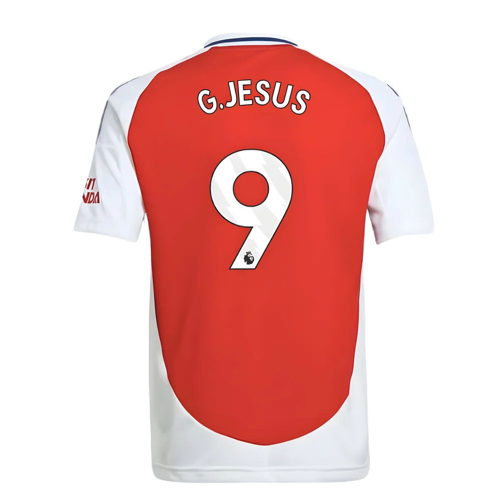 2024-2025 Arsenal Home Shirt (Kids) (G.Jesus 9)
