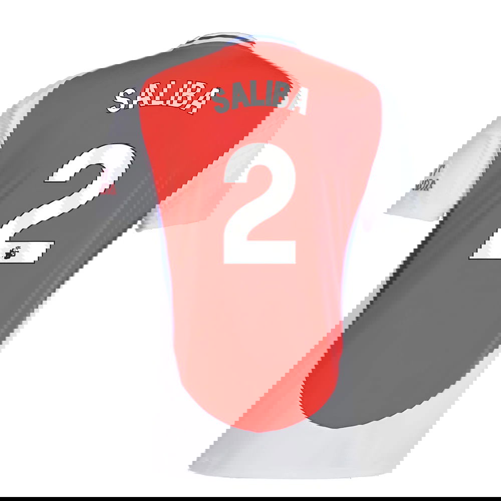 2024-2025 Arsenal Home Shirt (Saliba 2)