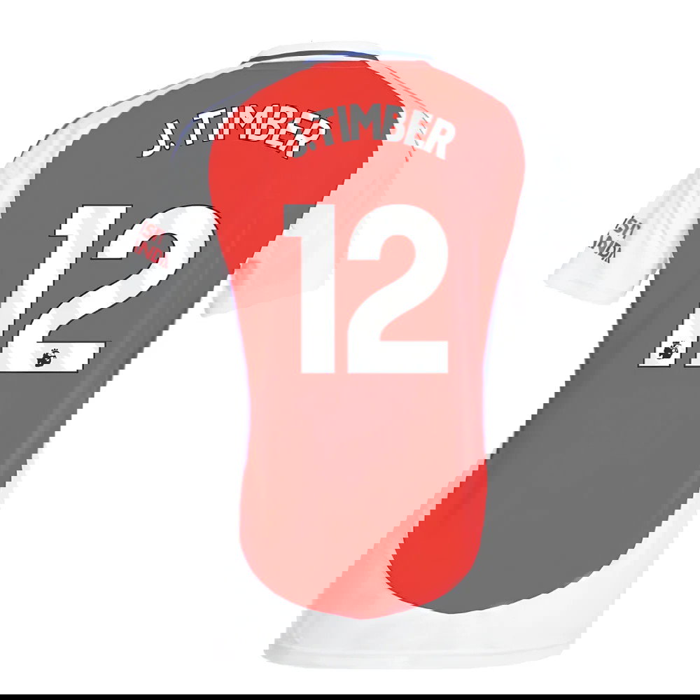 2024-2025 Arsenal Home Shirt (Womens) (J.Timber 12)