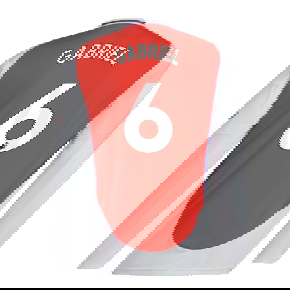 2024-2025 Arsenal Long Sleeve Home Shirt (Gabriel 6)