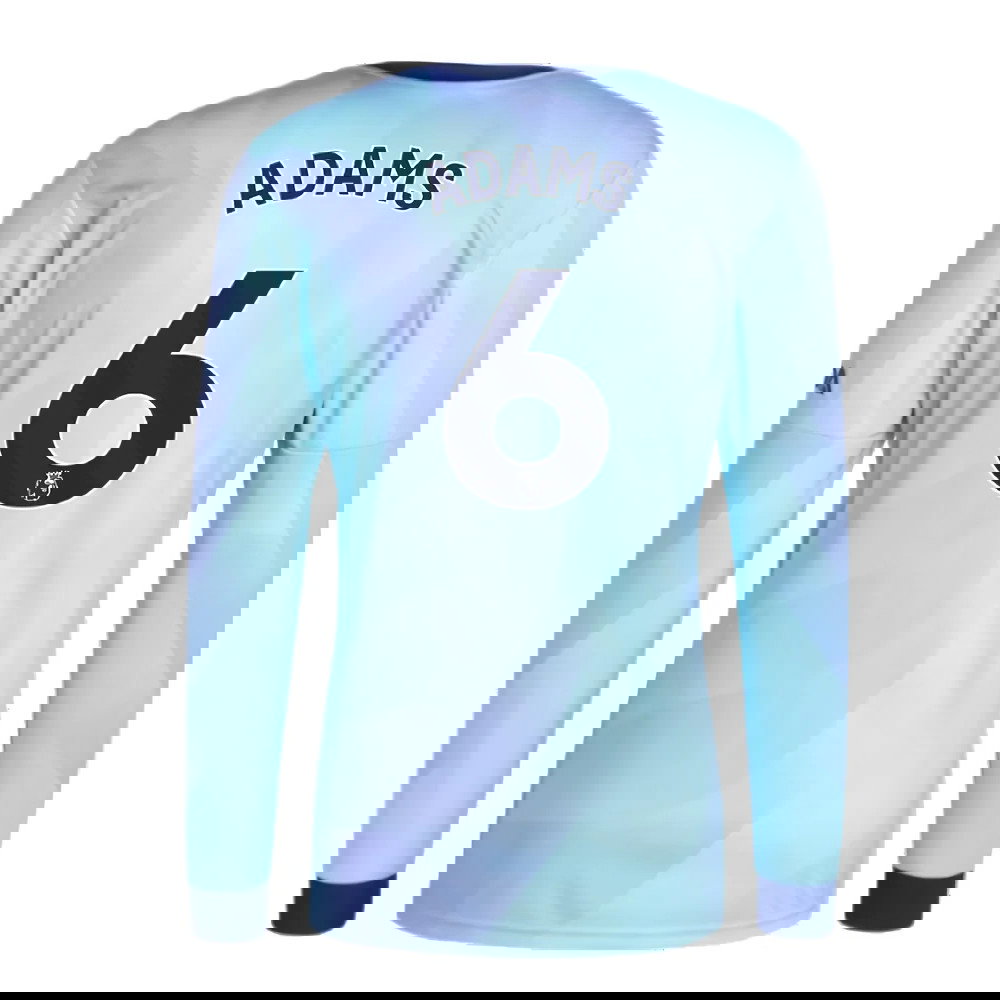 2024-2025 Arsenal Long Sleeve Third Shirt (Adams 6)