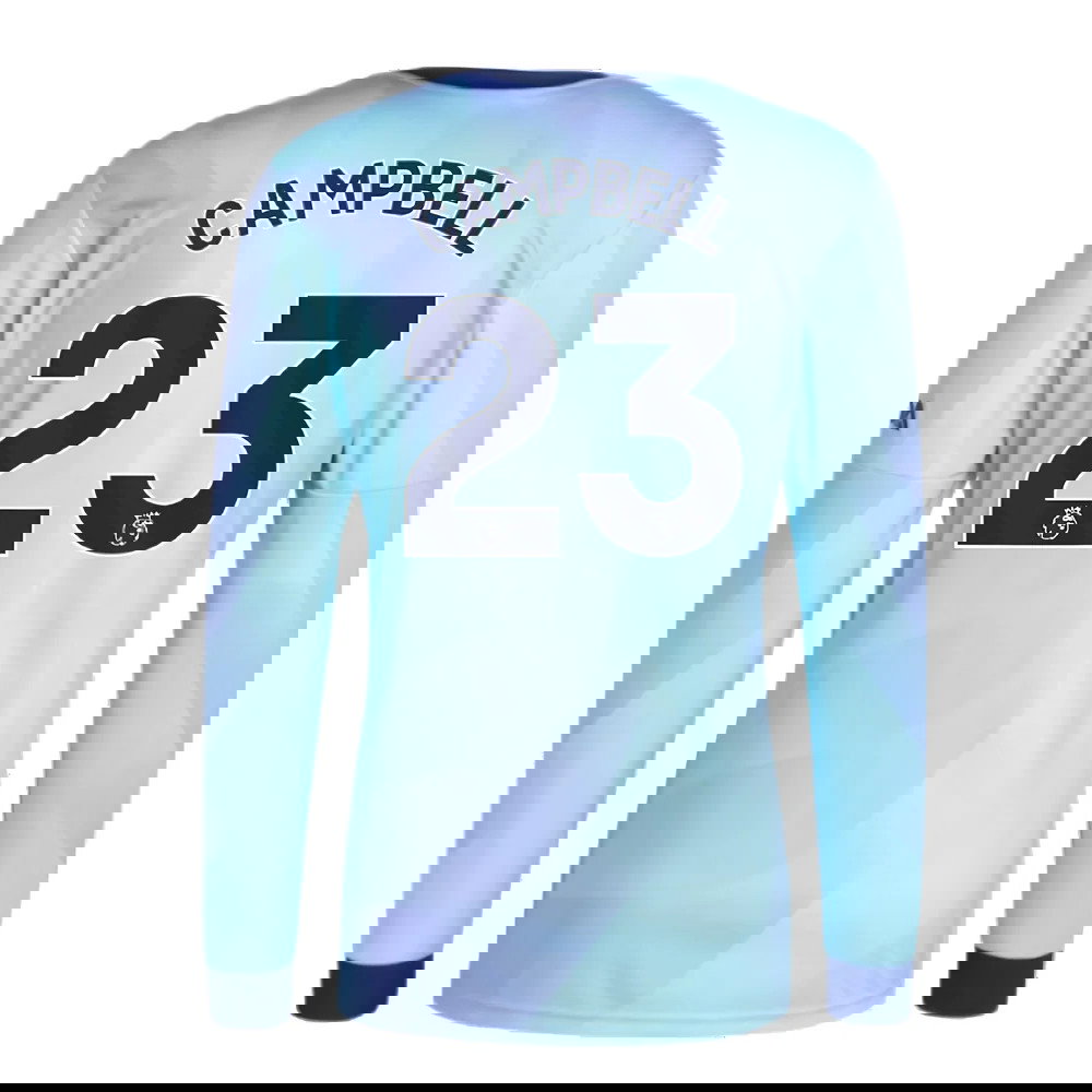 2024-2025 Arsenal Long Sleeve Third Shirt (Campbell 23)