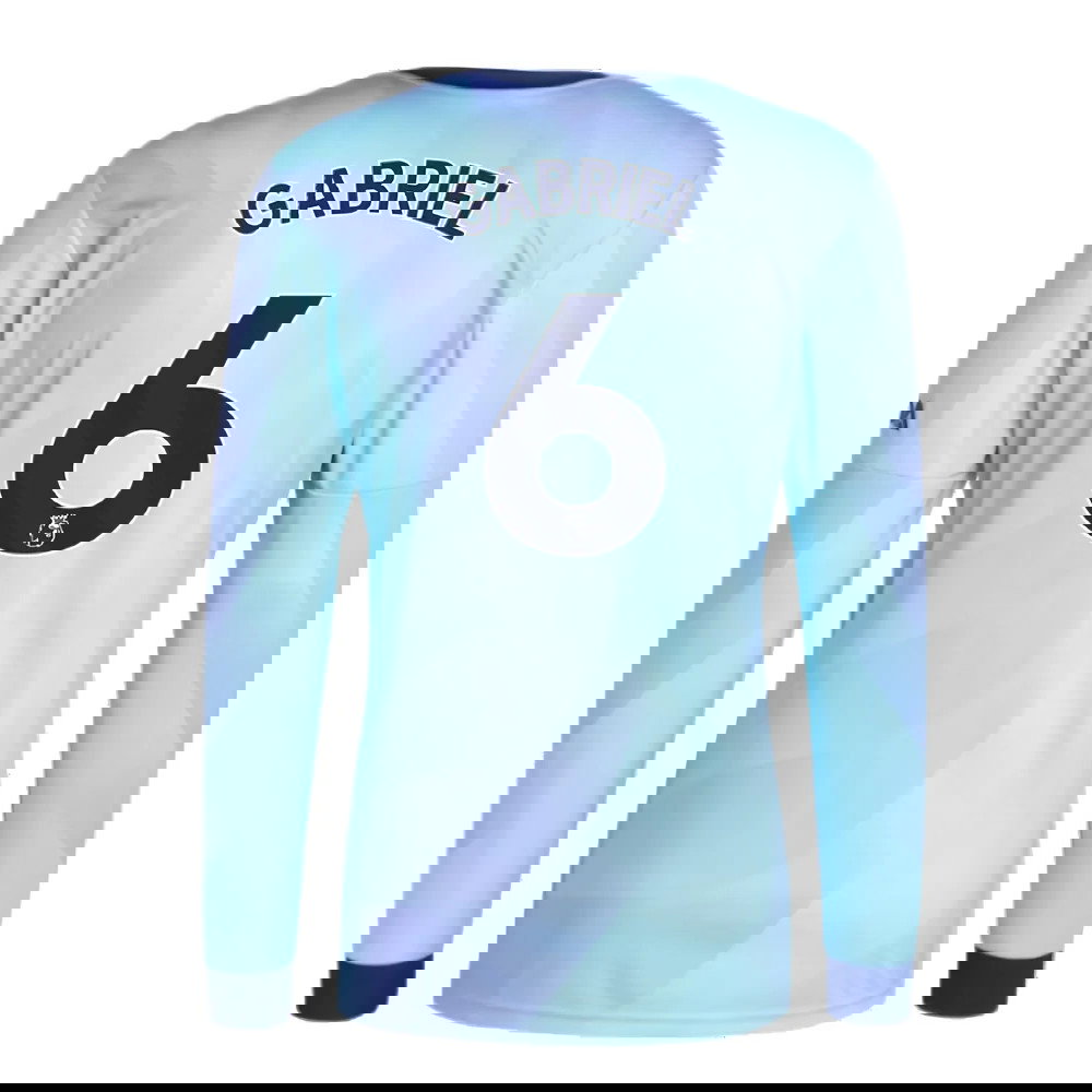 2024-2025 Arsenal Long Sleeve Third Shirt (Gabriel 6)