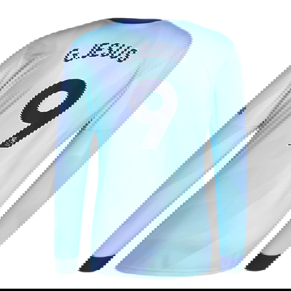 2024-2025 Arsenal Long Sleeve Third Shirt (G.Jesus 9)