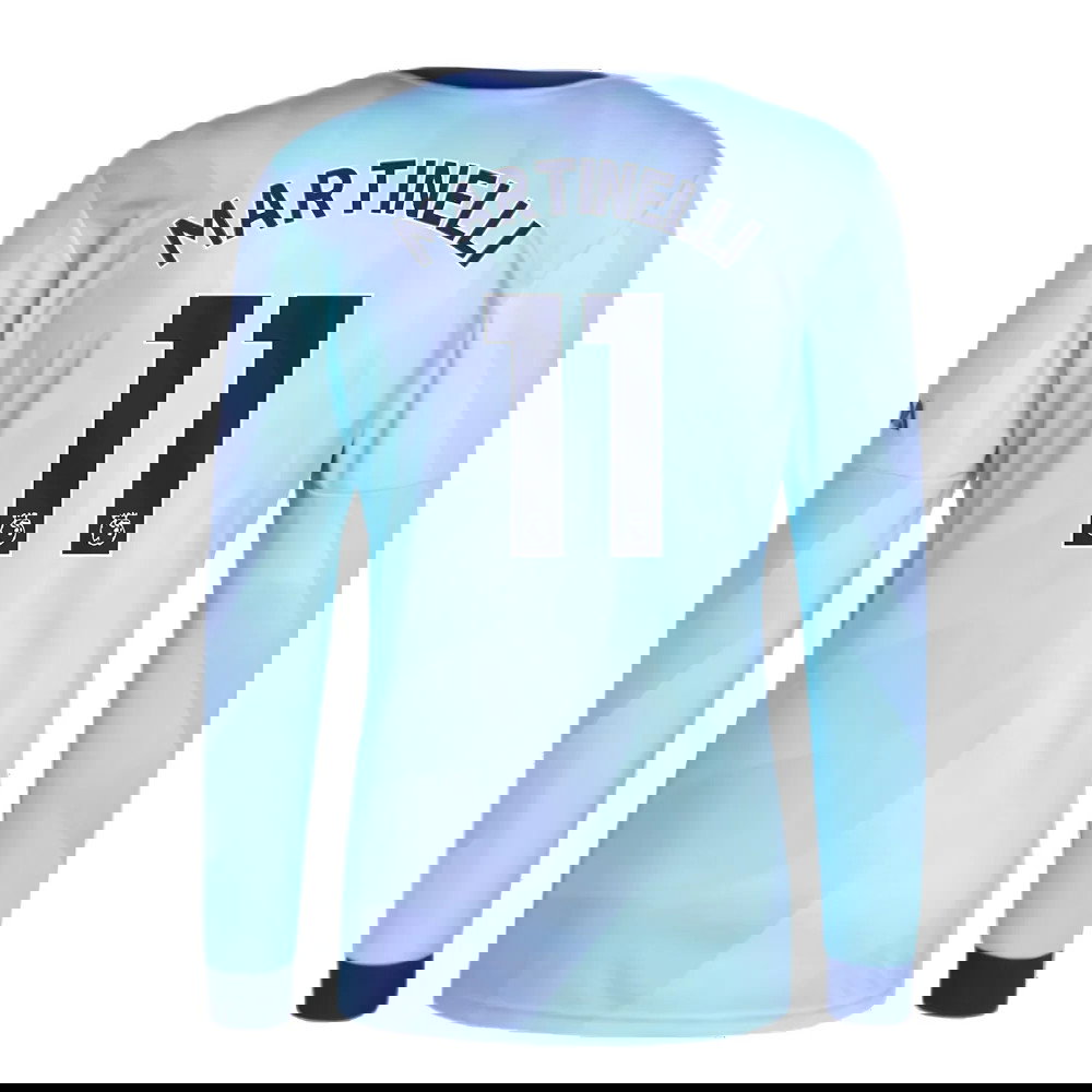 2024-2025 Arsenal Long Sleeve Third Shirt (Martinelli 11)