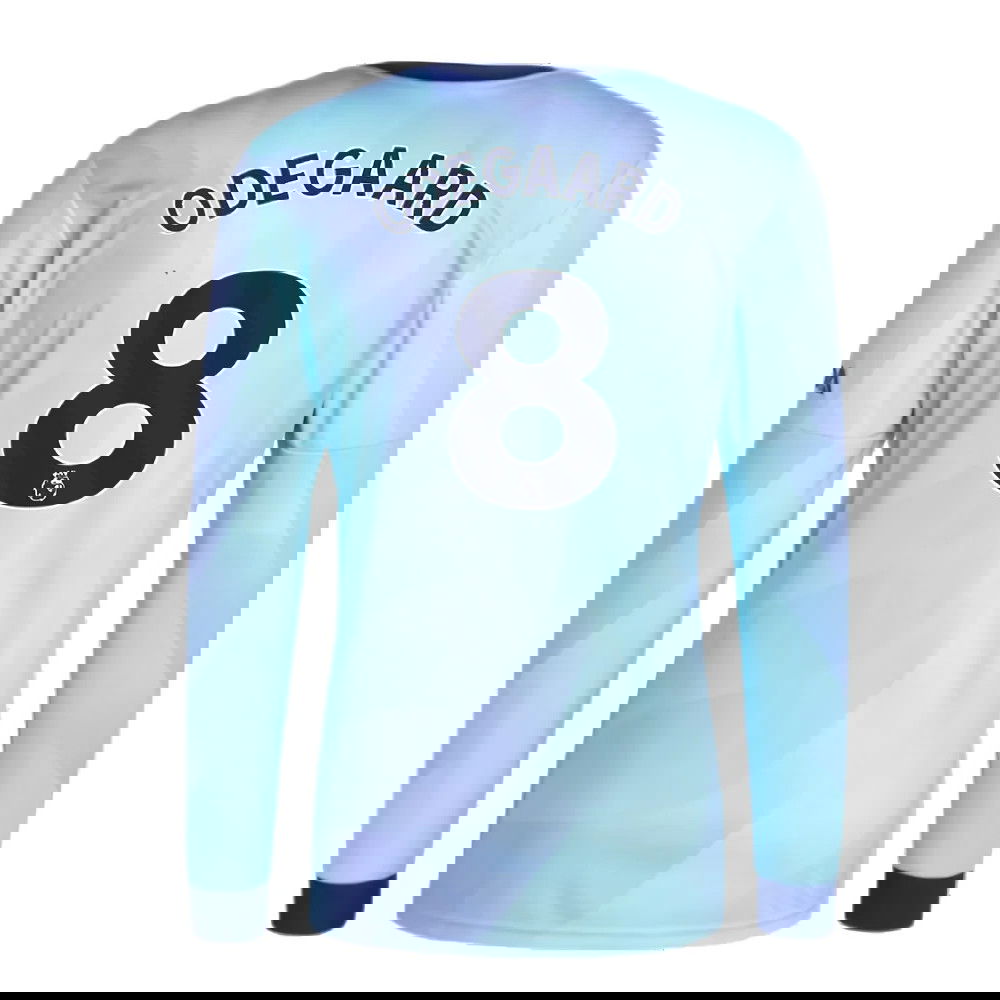 2024-2025 Arsenal Long Sleeve Third Shirt (Odegaard 8)