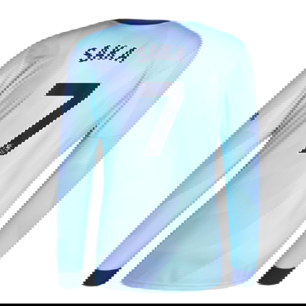 2024-2025 Arsenal Long Sleeve Third Shirt (Saka 7)